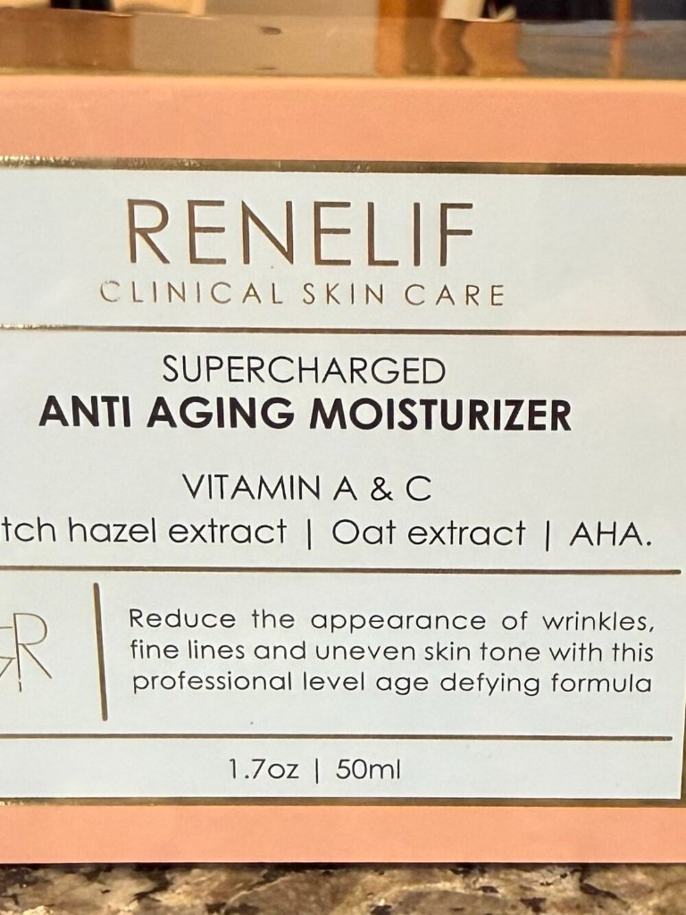 RENELIF Supercharged Anti-Aging Moisturizer 1.7 oz/50 ml